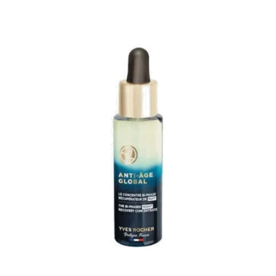 YvesRocher ANTI-AGE GLOBAL The Bi-Phased Night Recovery Concentrate Serum,30ml - Image 1 of 2