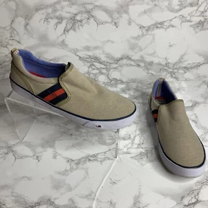 Tommy Hilfiger Herren Größe 5 Hellbraun Slipper Freizeitschuhe - Bild 1 von 7