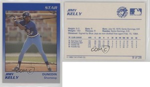 1989 Star Dunedin Blue Jays Jimmy Kelly #9