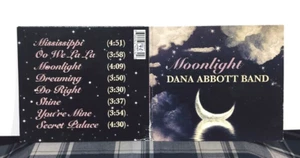 Dana Abbott Band – Moonlight, 2015 CD SIGNED AUTOGRAPH Indie R&B Americana - Picture 1 of 2