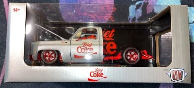M2 Machines Diet Coke Chase 1/24 scale 1976 GMC Sierra Grande 15 - Custom - Image 1 of 4