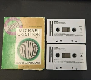 Michael Crichton "Sphere" Audio Cassette Book Read By Edward Asner 1988 - Picture 1 of 6