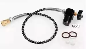 Acecare PCP Estación de llenado 40mpa Manguera de aire G5/8 Válvula de tanque Conector de 8 mm sin mordaza - Imagen 1 de 3