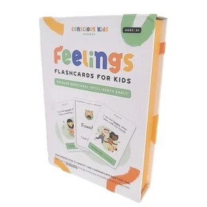 Card Game for Kids Learn about EMOTIONS How To Express Themselves / Feelings - Picture 1 of 5