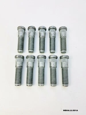 10 x Wheel Stud for Jeep Wrangler JL / Gladiator JT 2020-2021 WBHA/JL/001A - Image 1 of 4