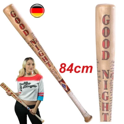 MARKENLOS Baseballschläger Suicide Squad Harley Quinn Baseball Bat Holz Baseball Schläger