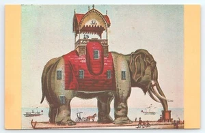 Postcard Lucy the Margate Elephant Margate New Jersey Save Lucy Committee Repo o - Picture 1 of 2