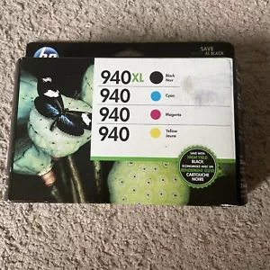 HP (940XL) CZ143FN) Black/Cyan/Yellow/Magenta Inkjet Ink Cartridge - Picture 1 of 2