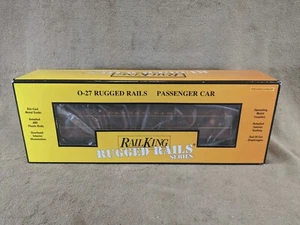 Rail King Rugged Rails Pennsylvania PRR Philadelphia Pass. Car From Set 33-6237 - Picture 1 of 21