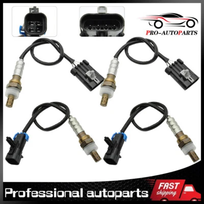 4X Sensor de oxígeno O2 para 96-2002 Chevrolet Chevy Silverado 1500 234-4018 234-4012 Foto 1 de 4