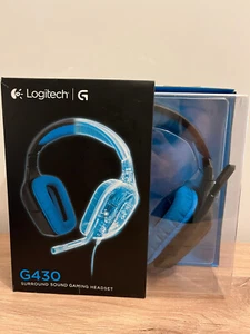 Auriculares para juegos Logitech G430 con sonido envolvente - SIN MICRÓFONO - Imagen 1 de 6