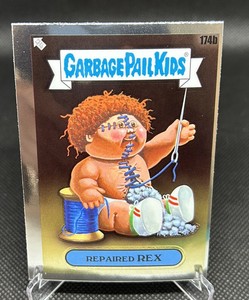 2022 Garbage Pail Kids Chrome Repaired REX 174b GPK