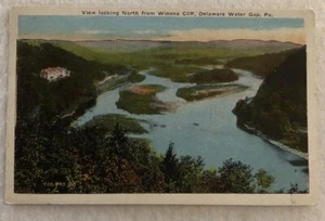 View Looking North From Winona Cliff, Delaware Water Gap, Pennsylvania PC (E1) - Picture 1 of 2