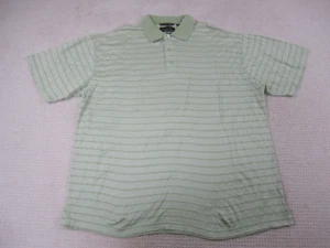 Greg Norman Shirt Mens 2XL XXL Green Polo Performance Sportswear Short Sleeve - Picture 1 of 13