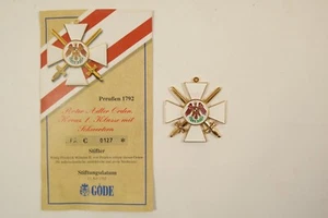 Roter Adler Orden , Kreuz 1.Klasse , mit Schwertern , Preußen 1792 - Göde Replik - Bild 1 von 3