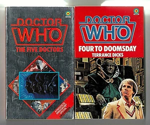 DOCTOR WHO - FOUR TO DOOMSDAY & THE FIVE DOCTORS + 2 MORE (Terrance Dicks/1sts)  - Bild 1 von 9