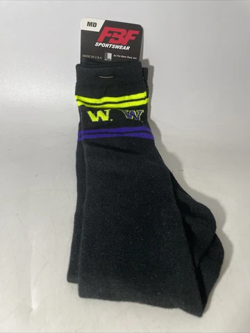 Washington Huskies NCAA Socks Medium Cover