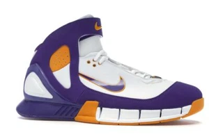 seltener Nike Air Zoom Huarache 2K5 'Lakers' Größe: UK 7 US 8EURO 41 GUTER Zustand - Bild 1 von 12