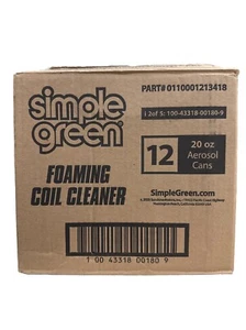 Simple Green 20oz Professional Strength Foaming Coil Cleaner(12 Pack) - Picture 1 of 4