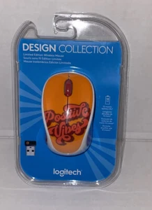 Logitech Design Collection Limited Edition Wireless Mouse Positive Vibes. NIP. - Picture 1 of 6