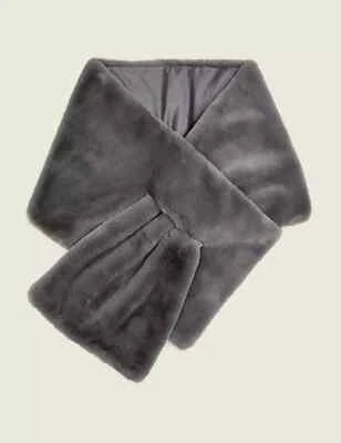 Lane Bryant Faux-Fur Wrap Overpiece Excalibur Plus Size NWT* - Image 1 of 2