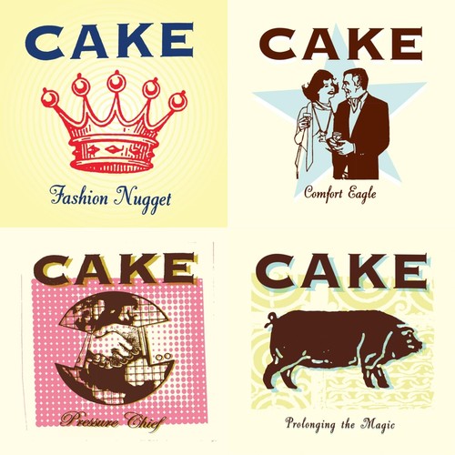 Cake - Fashion Nugget (X) (180G) & Comfort Eagle (180G) & [New LP Vinyl Bundle]