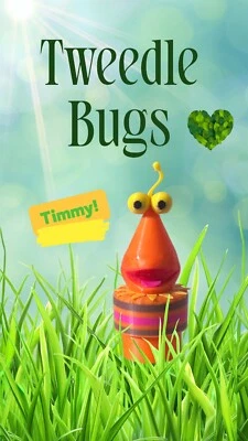 Винтажный Fisher Price - Улица Сезам Фанат Арт На заказ ТВИДЛ ЖУК ТИММИ!! - Изображение 1 из 4