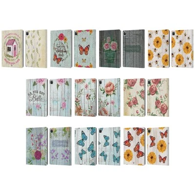 HEAD CASE DESIGNS COUNTRY CHARM LEATHER BOOK WALLET CASE FOR APPLE iPAD - Image 1 of 4