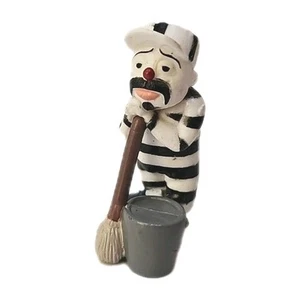 Homies Prison Mop Clown Lil Homies Series Psycho Clown PVC Figure 1.75"  - Picture 1 of 2