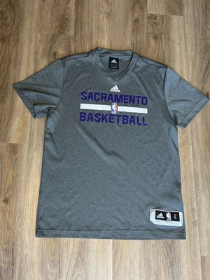 Adidas 2014 Sacramento Kings NBA Warm Up Shooting Shirt Men's Large - Image 1 of 4