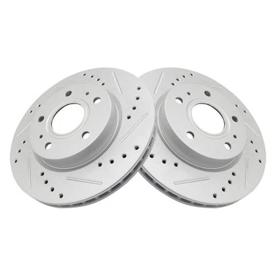 TRQ BRA74948 Disc Brake Rotors For Suzuki SX4 2007-2013 Front Foto 1 de 4