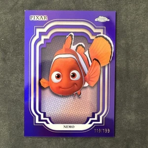 2024 Topps Chrome Disney - Nemo - Finding Nemo - Purple Refractor /199 - Picture 1 of 2