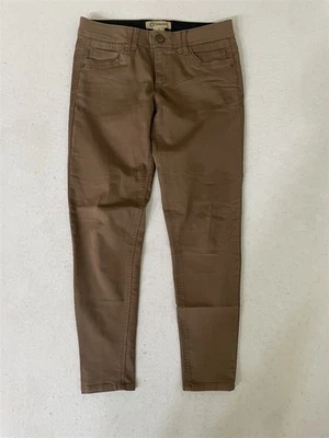 Democracy 6 Abtechnology Skinny Brown Stretch Denim Womens Jeans - Image 1 of 4