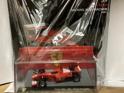 FERRARI F2001  MICHAEL SCHUMACHER 2001 World Champion 1:43,  nuova in teca - Immagine 1 di 3
