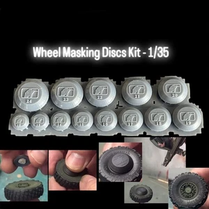 Black Ops 1/35 Wheel Masking Discs Kit - 12mm to 24mm - Bild 1 von 1