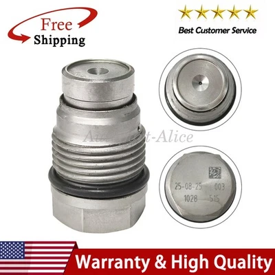 Nueva válvula de alivio de presión de riel de combustible para Ram 6,7 L 07,5-2018 2500 3500 1110010013 Foto 1 de 4