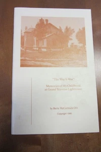 The Way it Was 1990 Olli 1st edition Grand Traverse Lighthouse City Michigan oop - Bild 1 von 10