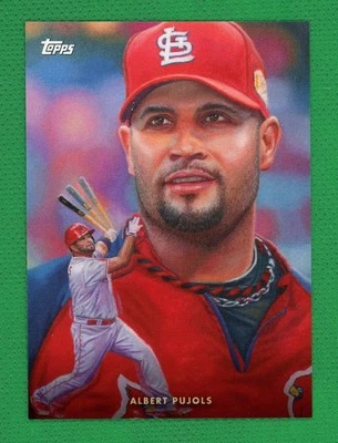 ALBERT PUJOLS by Paul Jennis 2021 Topps Game Within The Game #15 Cardinals - Image 1 of 2