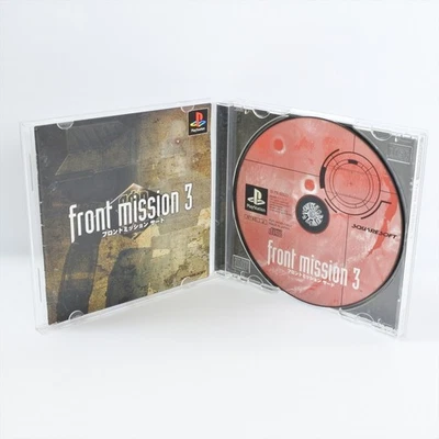PS1 FRONT MISSION 3 3rd Playstation For JP System ccc p1 - Image 1 of 2