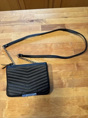 Nine West Small Black Shoulder Or Crossbody Bag Purse - Image 1 of 4