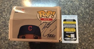 Francisco Lindor signed Funko JSA Certified Autograph Rare Damaged Case - Bild 1 von 8