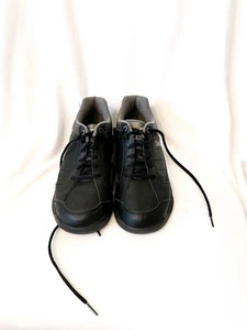 Dexter RICKY IV Bowling Shoes Black Mens Size 9 Leather Lace up - Picture 1 of 4
