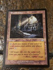 Rhystic Cave Prophecy Mtg card Mint Condition
