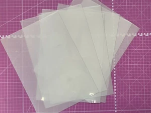 Plastic Mylar Sheets Stencils and Crafts 190mic A1-A6 sizes Bulk Packs available - Picture 1 of 1