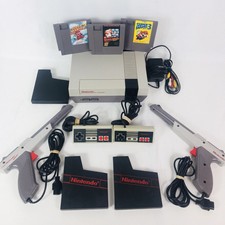 Nintendo NES Video Game Console Bundle,Super Mario 1 2 3, Refurbished New 72 Pin