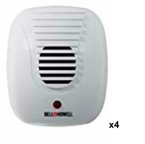 Bell + Howell Repelente Ultrasónico Enchufable Insectos Roedores Plagas, Paquete de 4 Foto 1 de 1