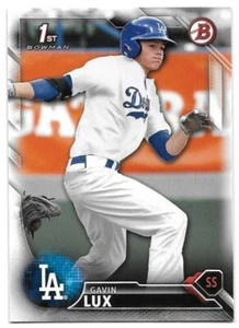 Gavin Lux Rookie RC Baseball Card Cincinnati Reds - Picture 1 of 6