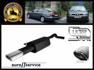 EXHAUST MUFFLER For SEAT TOLEDO 1M 1999 2000 2001 2002 2003 2004 TIP 120x80 - Picture 1 of 1