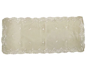 "Cubierta de vajilla de comedor tradicional vintage vieira Cluny 16"" x 36" - Imagen 1 de 3
