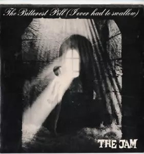 THE JAM The Bitterest Pill UK 7" VINYL w/PS MOD POP Paul Weller - Foto 1 di 2